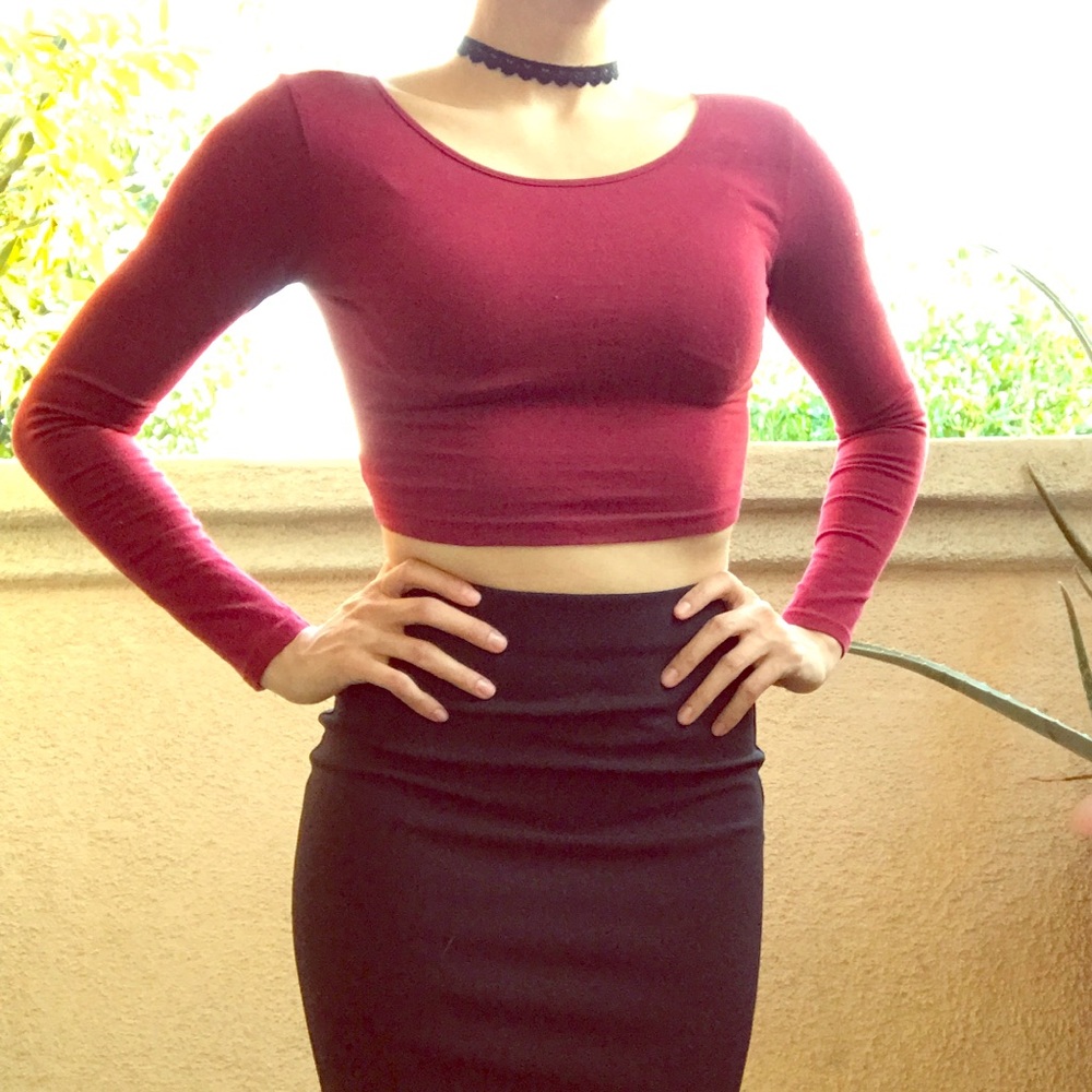 ❌Sold❌Forever 21 crop top!